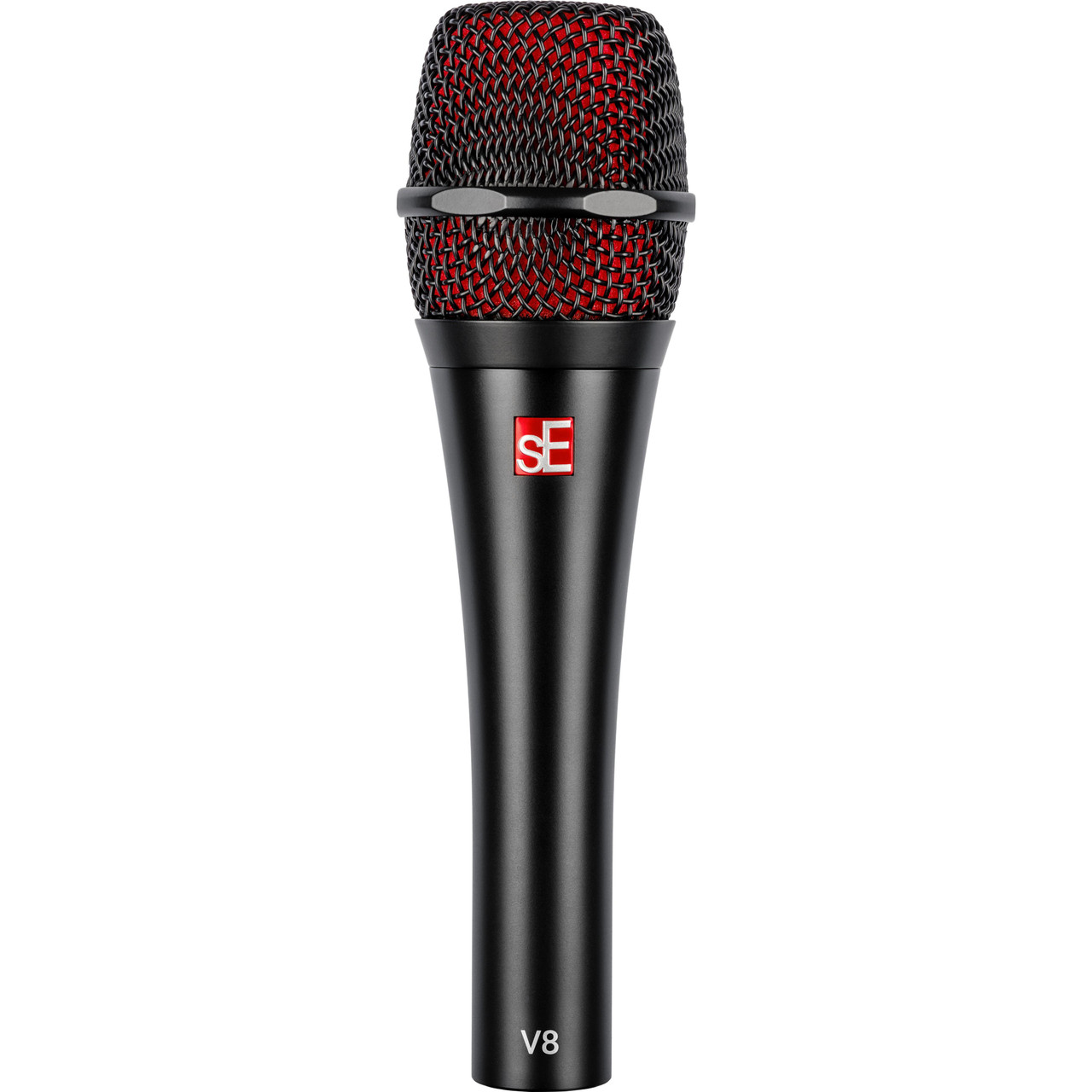 sE Electronics V8 Dynamic Handheld Microphone in Black - Image 1
