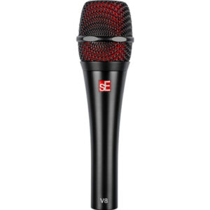sE Electronics V8 Dynamic Handheld Microphone in Black - Image 2