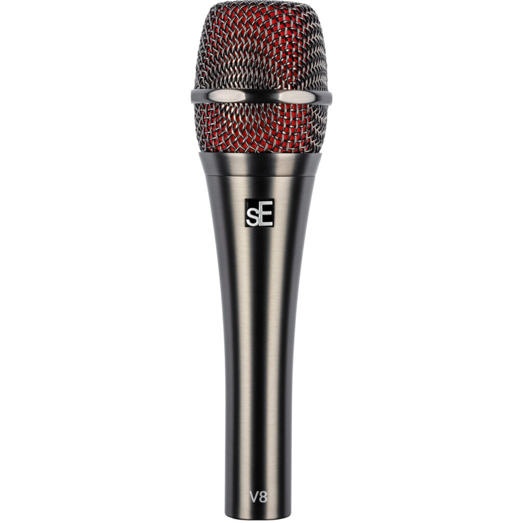 sE Electronics V8 Dynamic Handheld Microphone Graphite Gray