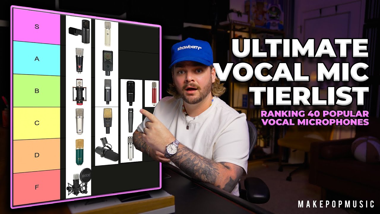 I Ranked 40 Of The Most Popular Microphones (Vocal Microphone Tierlist)